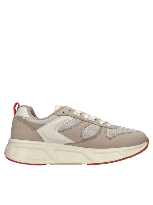 Sneakers modello Shoes Run03 in ecocamoscio e tessuto FESSURA | SHOES RUN 03BEIGE